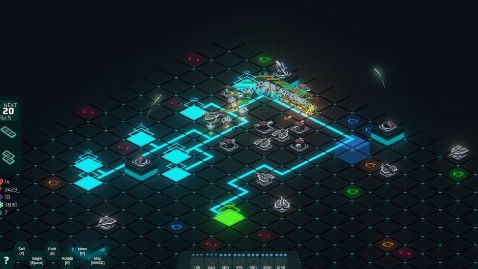 Скриншот 4 из Neon Grid Defenders