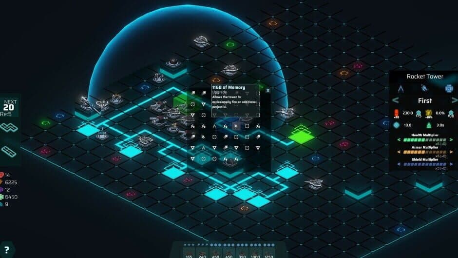 Скриншот 6 из Neon Grid Defenders