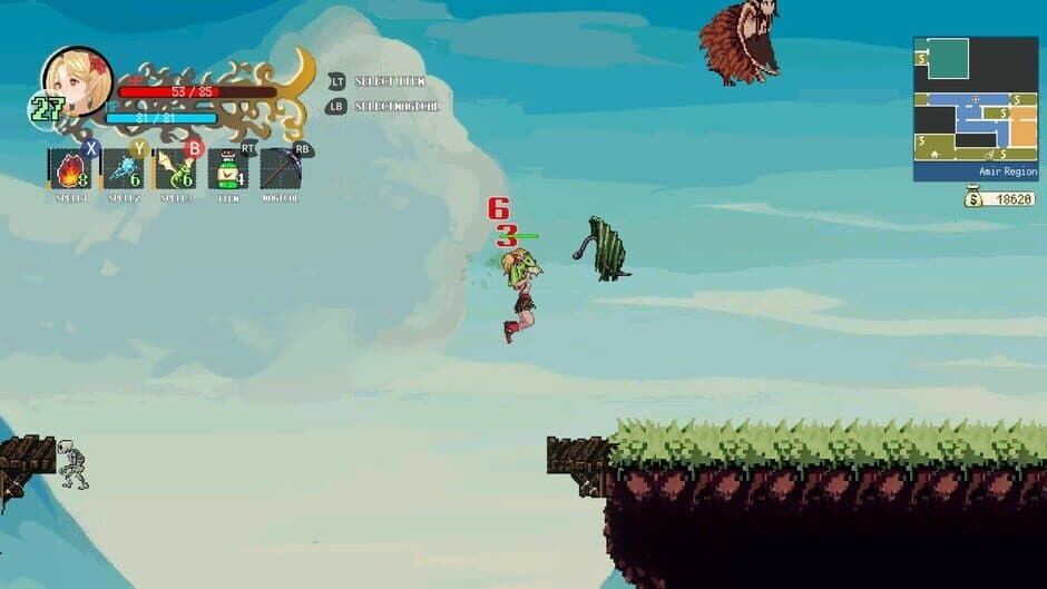 Скриншот 4 из Witchroid Vania: A Magical Girl’s Fantastical Adventures