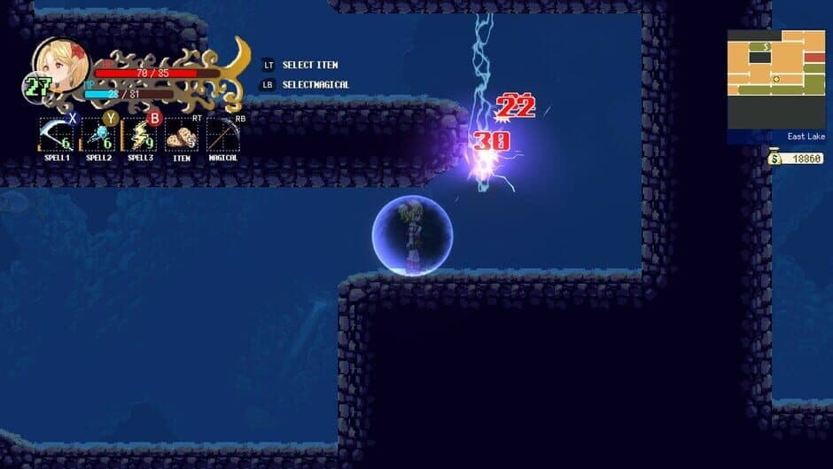 Скриншот 6 из Witchroid Vania: A Magical Girl’s Fantastical Adventures