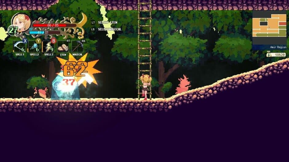 Скриншот 7 из Witchroid Vania: A Magical Girl’s Fantastical Adventures