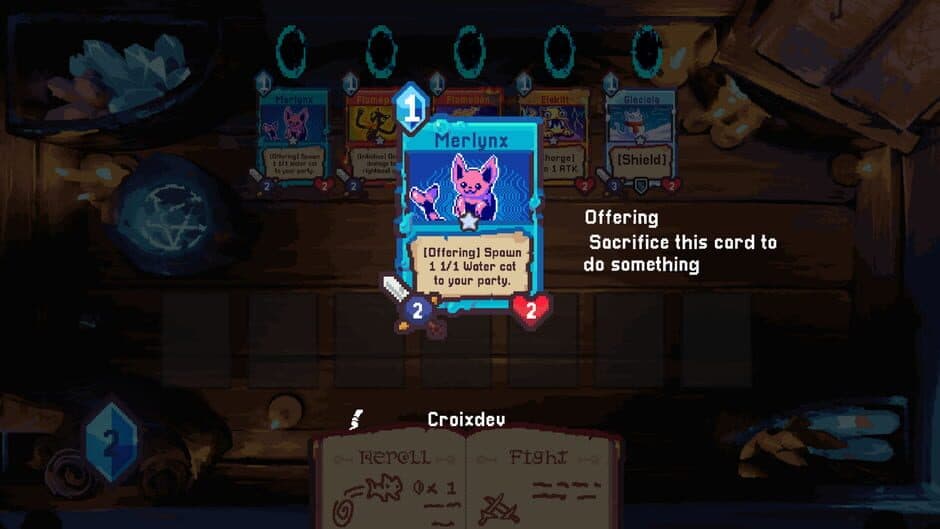 Скриншот 2 из Spellcats: Auto Card Tactics