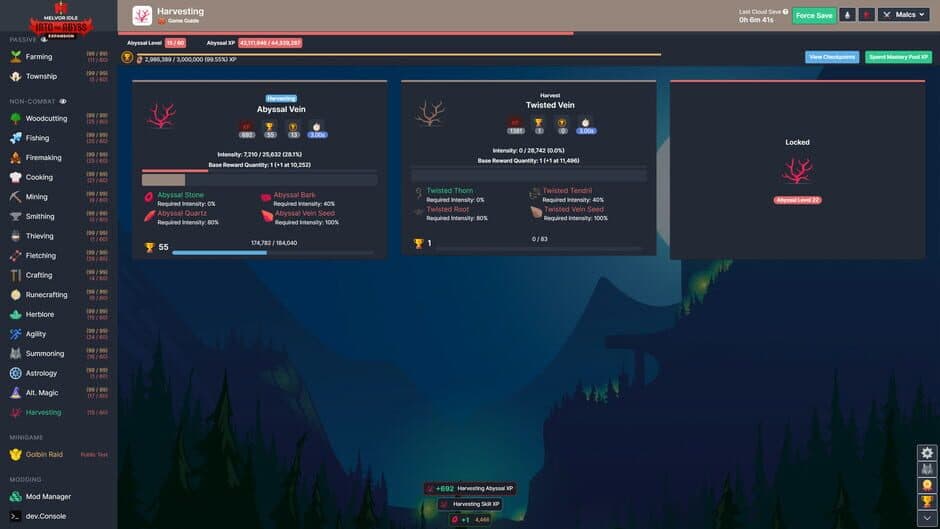 Скриншот 3 из Melvor Idle: Into the Abyss
