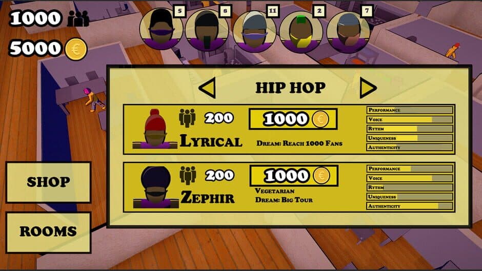 Скриншот 8 из Music Sim Empire