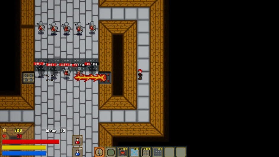Скриншот 1 из Pixel Defender