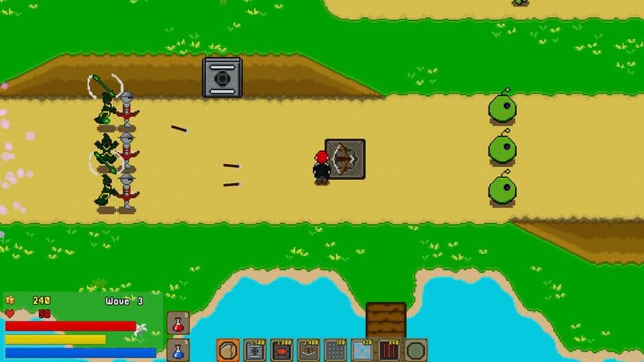 Скриншот 2 из Pixel Defender