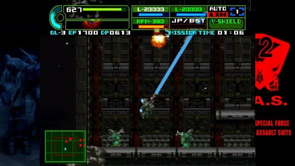 Скриншот 8 из Assault Suit Leynos 2: Saturn Tribute