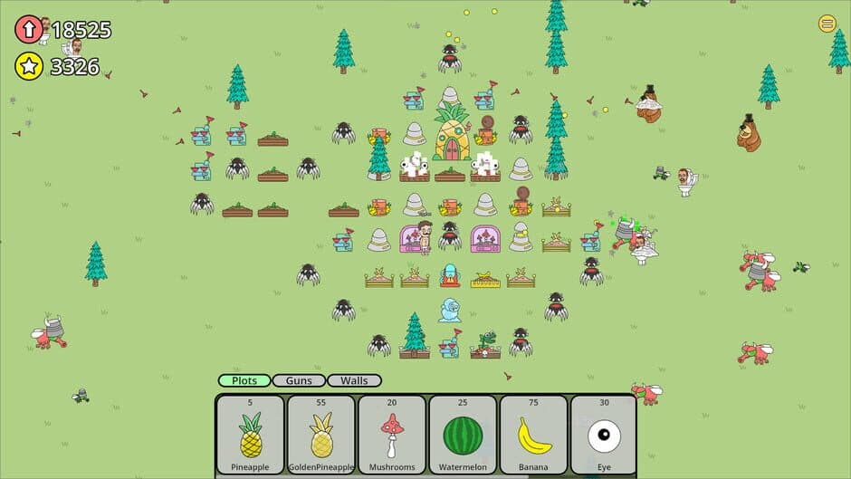 Скриншот 2 из Pineapple Defense