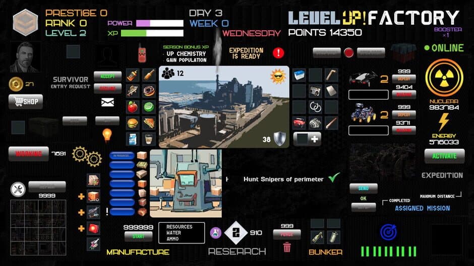 Скриншот 1 из Level Up! Factory