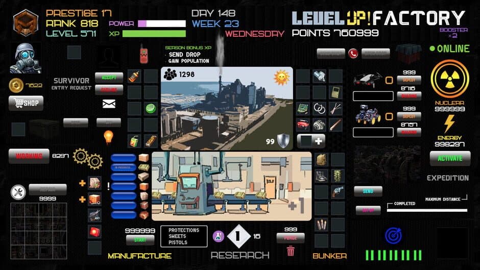 Скриншот 2 из Level Up! Factory