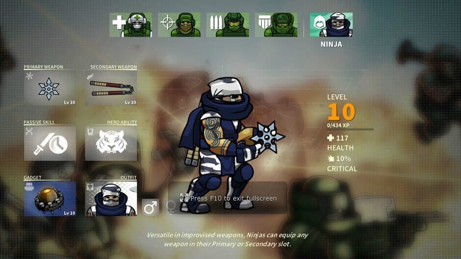 Скриншот 1 из Strike Force Heroes: Ninja Class