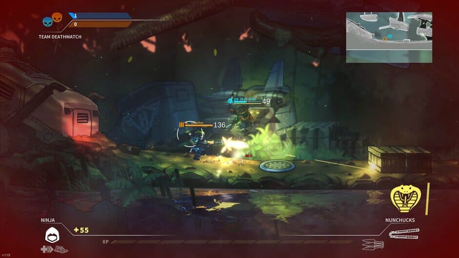Скриншот 3 из Strike Force Heroes: Ninja Class
