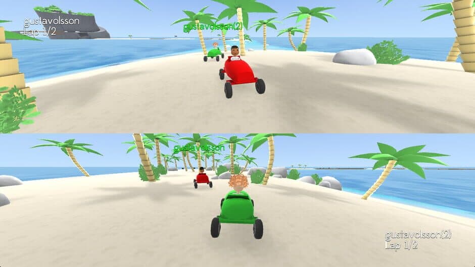 Скриншот 1 из Seaside Racing
