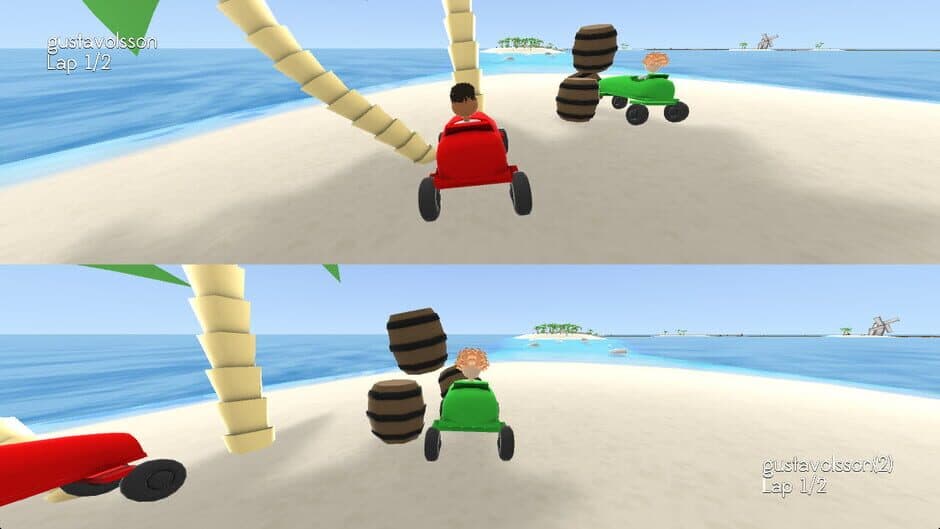 Скриншот 2 из Seaside Racing