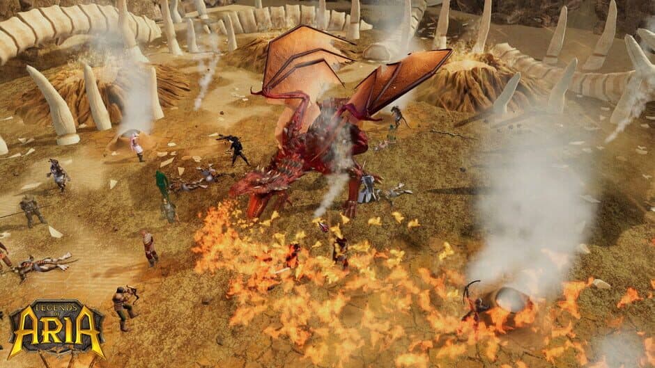 Скриншот 1 из Legends of Aria: Classic
