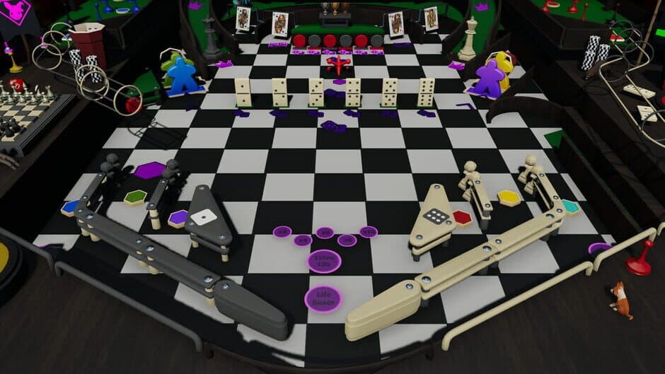 Скриншот 1 из Roxy Raccoon's Pinball Panic: Tabletop Terror