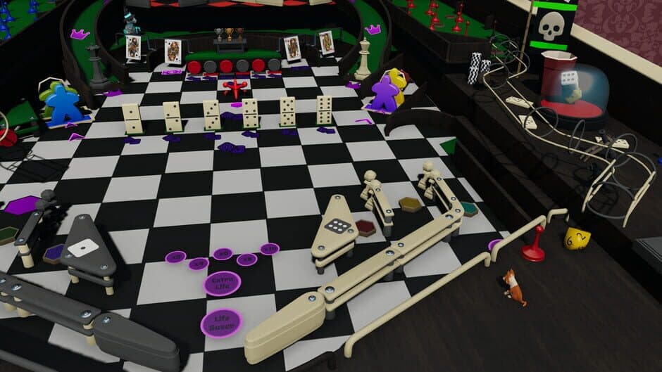 Скриншот 7 из Roxy Raccoon's Pinball Panic: Tabletop Terror
