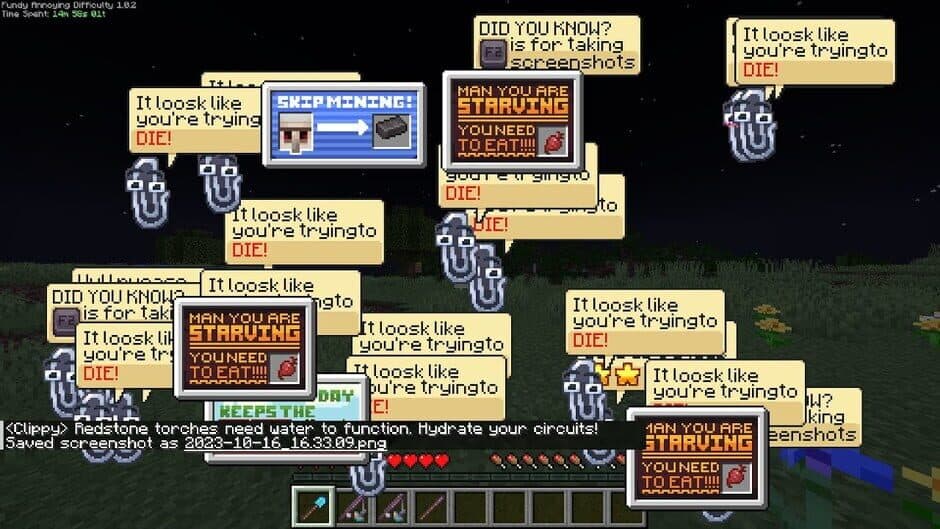 Скриншот 1 из Minecraft: Annoying Difficulty