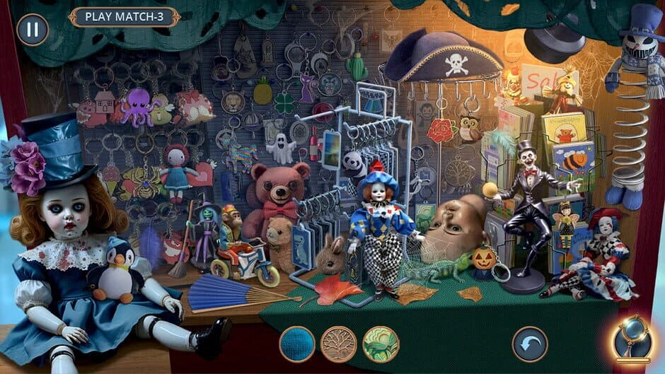 Скриншот 4 из Mystical Riddles: Ghostly Park Collector's Edition