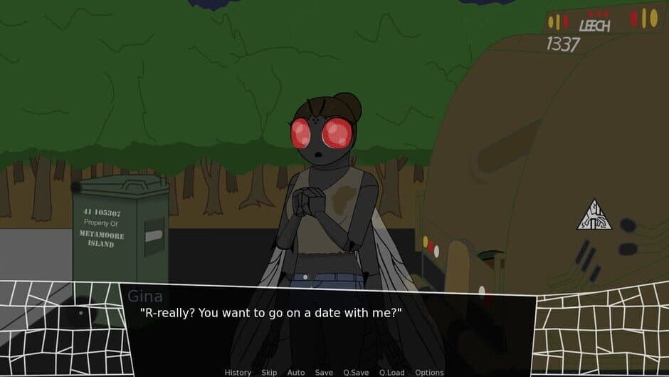 Скриншот 3 из Lovebugz: An Anthro Insect Dating Sim