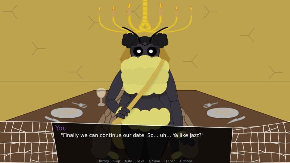 Скриншот 4 из Lovebugz: An Anthro Insect Dating Sim