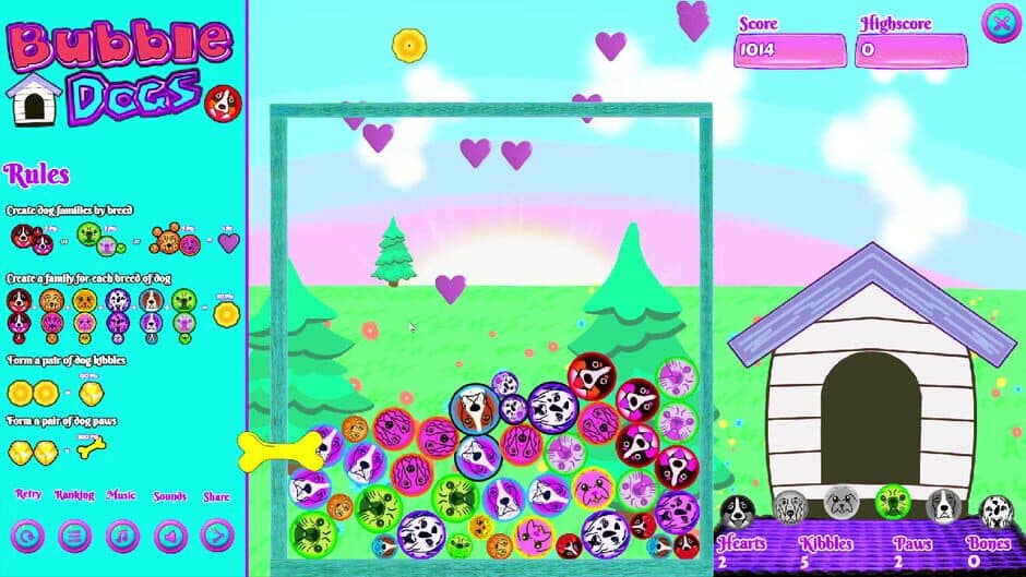 Скриншот 2 из Bubble Dogs