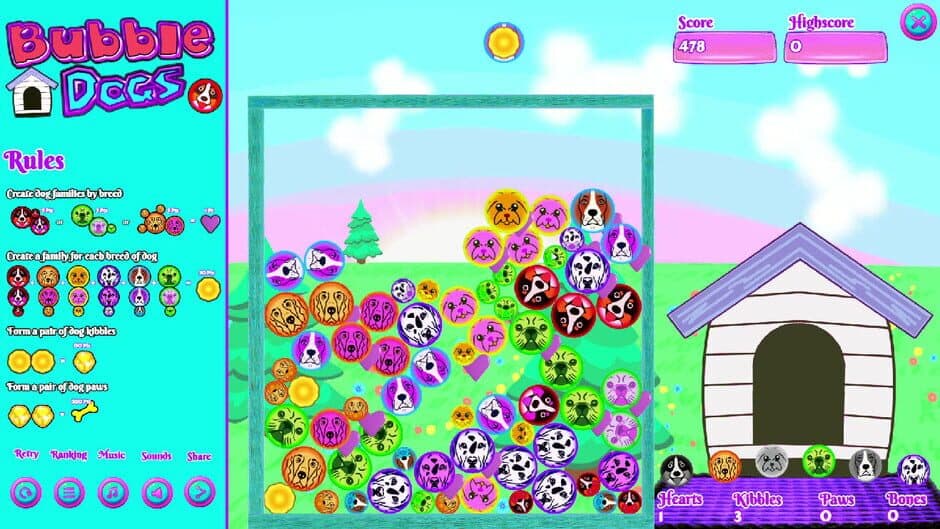 Скриншот 3 из Bubble Dogs