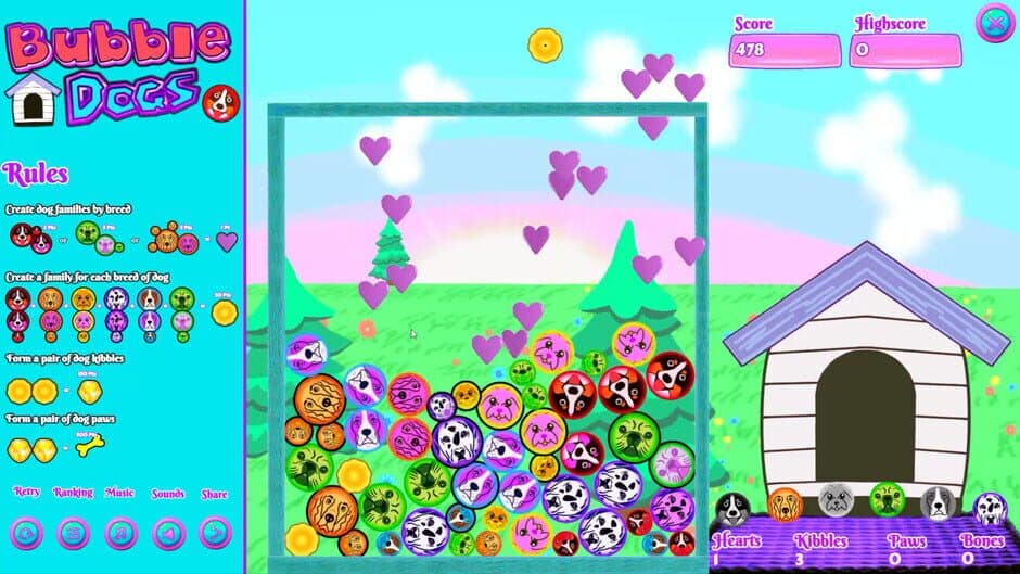 Скриншот 4 из Bubble Dogs