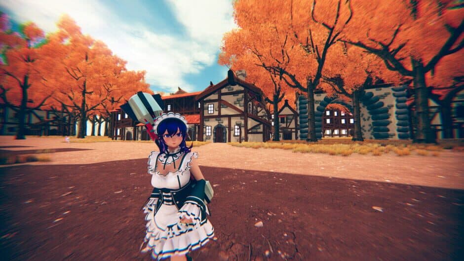 Скриншот 1 из Trianga's Project: Battle Splash 2.0 - Quadra Maid Outfit #1