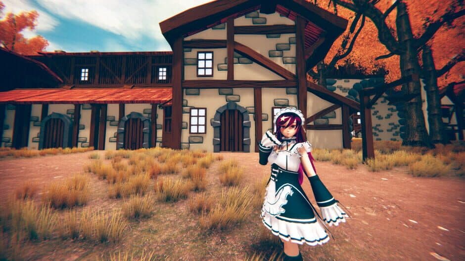 Скриншот 1 из Trianga's Project: Battle Splash 2.0 - Pentaga Maid Outfit #1