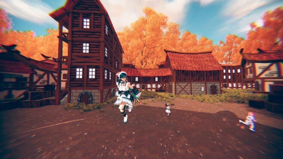 Скриншот 12 из Trianga's Project: Battle Splash 2.0 - Temiko Maid Outfit #1