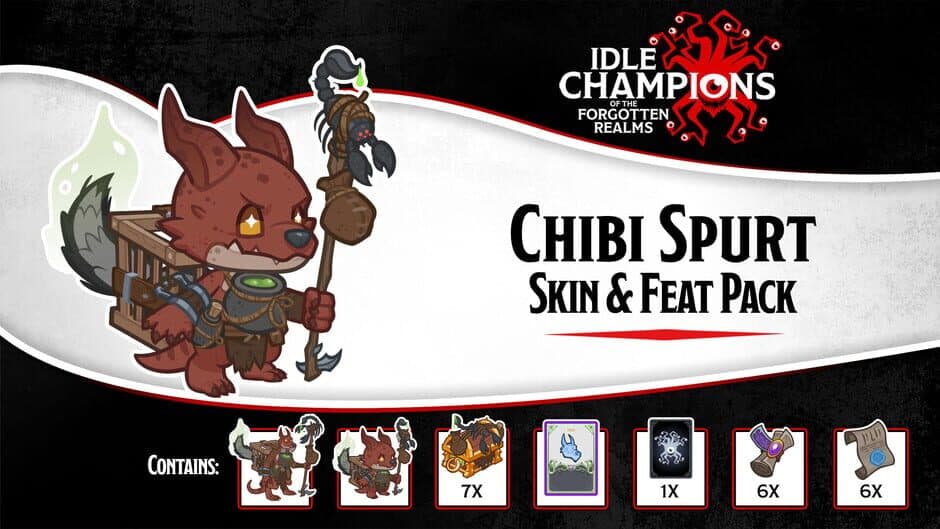 Скриншот 1 из Idle Champions: Chibi Spurt Skin & Feat Pack