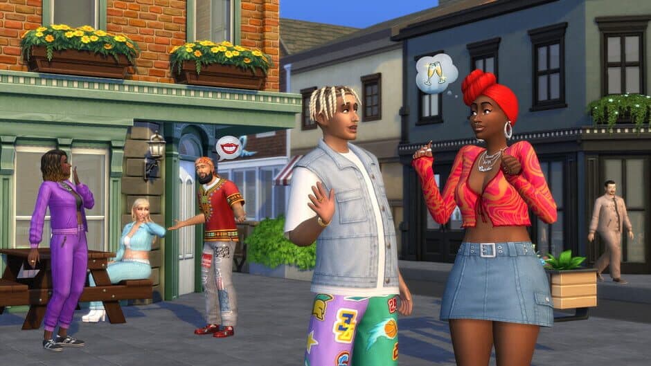 Скриншот 1 из The Sims 4: Urban Homage Kit
