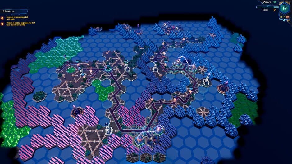 Скриншот 2 из HexaScape: Cyber Defense