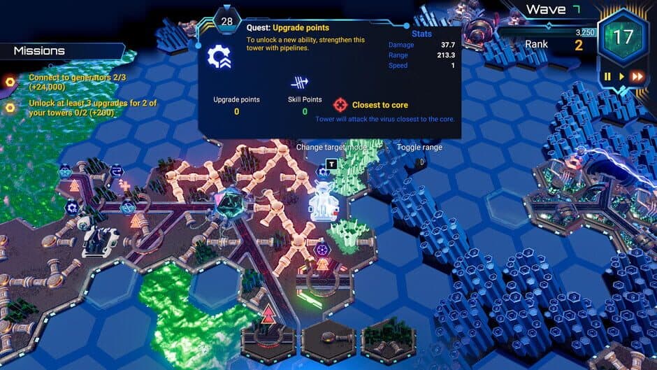 Скриншот 3 из HexaScape: Cyber Defense