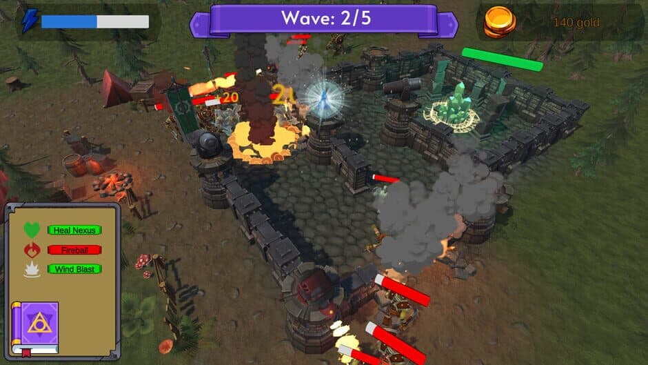 Скриншот 2 из Defence of the Arcane Realms