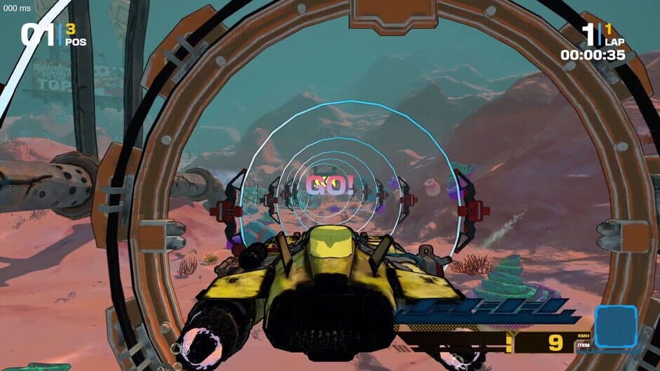 Скриншот 1 из AquaBlitz: Alien Racer