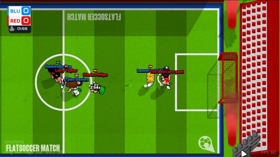 Скриншот 4 из FlatSoccer: Online Soccer