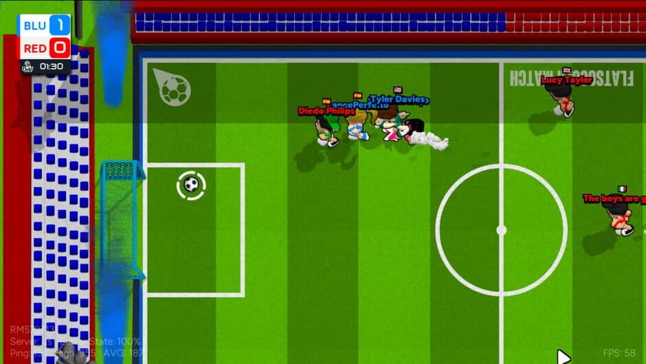 Скриншот 7 из FlatSoccer: Online Soccer