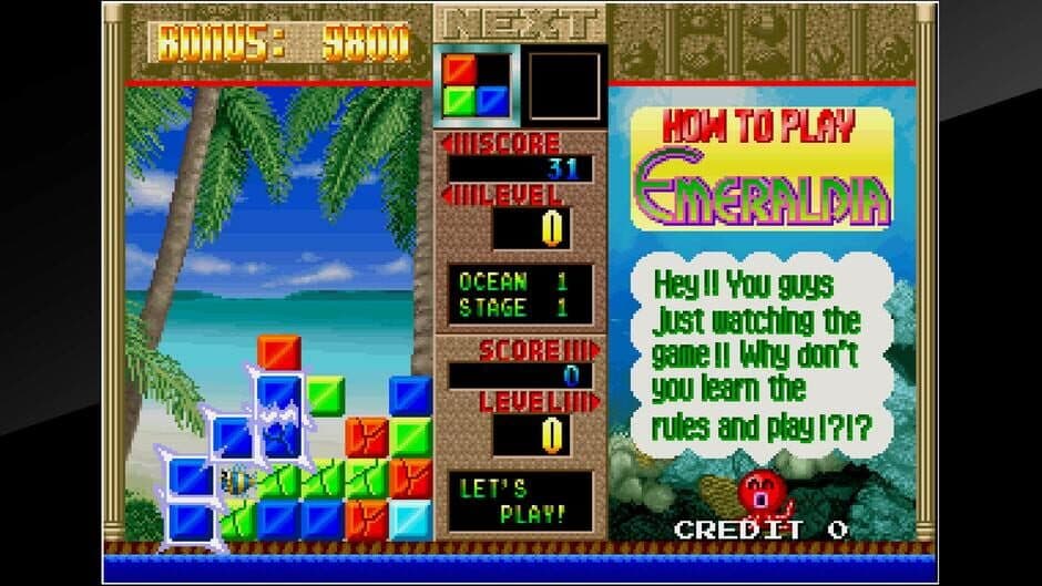 Скриншот 4 из Arcade Archives: Emeraldia