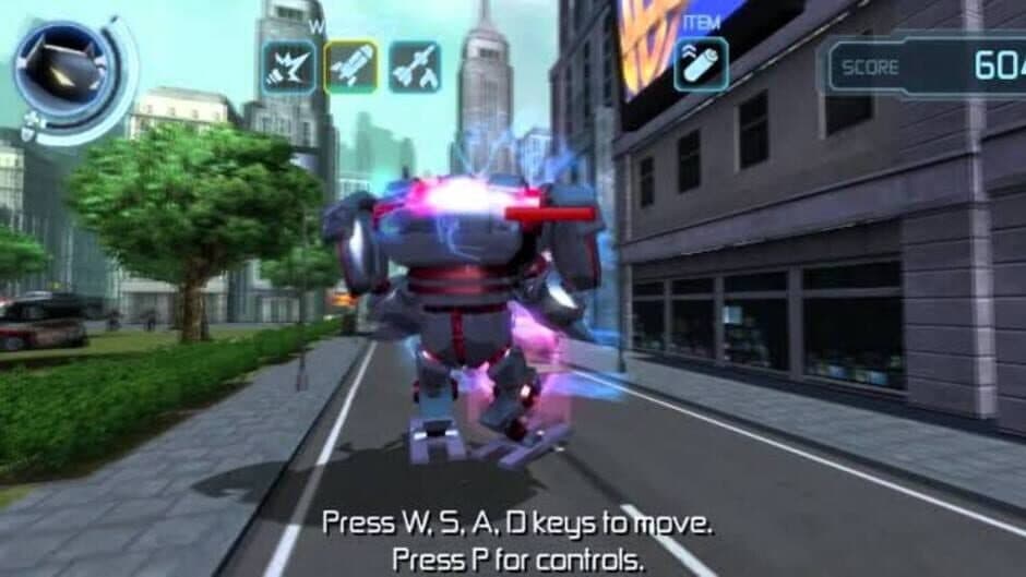 Скриншот 2 из Proto Bat-Bot: Battle for Gotham City