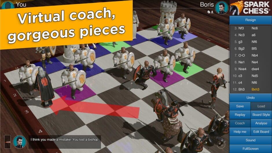 Скриншот 2 из SparkChess