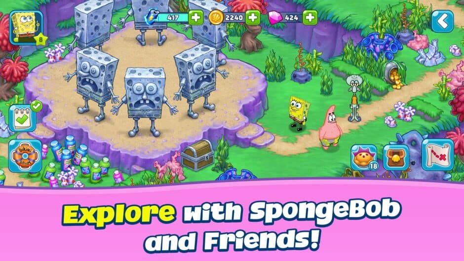 Скриншот 1 из SpongeBob Adventures: In A Jam