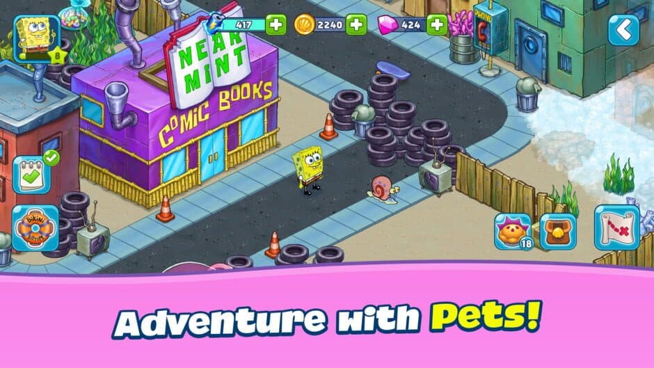 Скриншот 3 из SpongeBob Adventures: In A Jam
