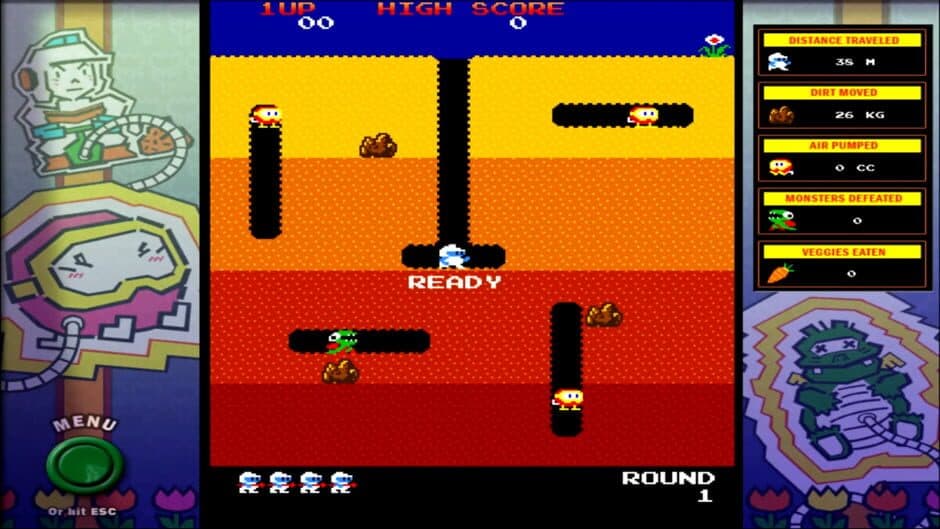 Скриншот 3 из Namco All-Stars: Dig Dug