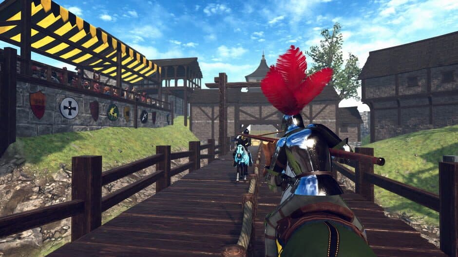 Скриншот 2 из Mounted Knights Battle: Medieval Warrior Honor Simulator