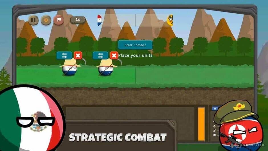 Скриншот 2 из Countryballs At War