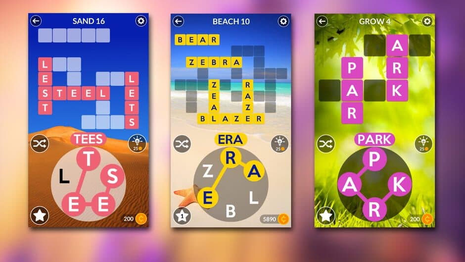 Скриншот 3 из Wordscapes Uncrossed