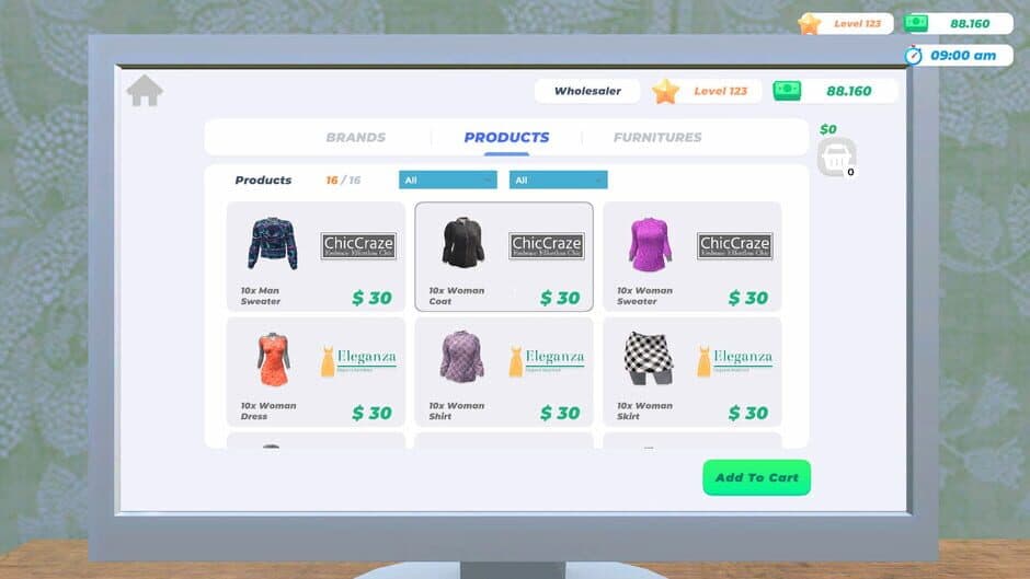 Скриншот 9 из Clothing Store Simulator