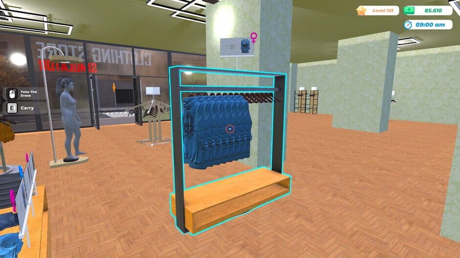 Скриншот 4 из Clothing Store Simulator
